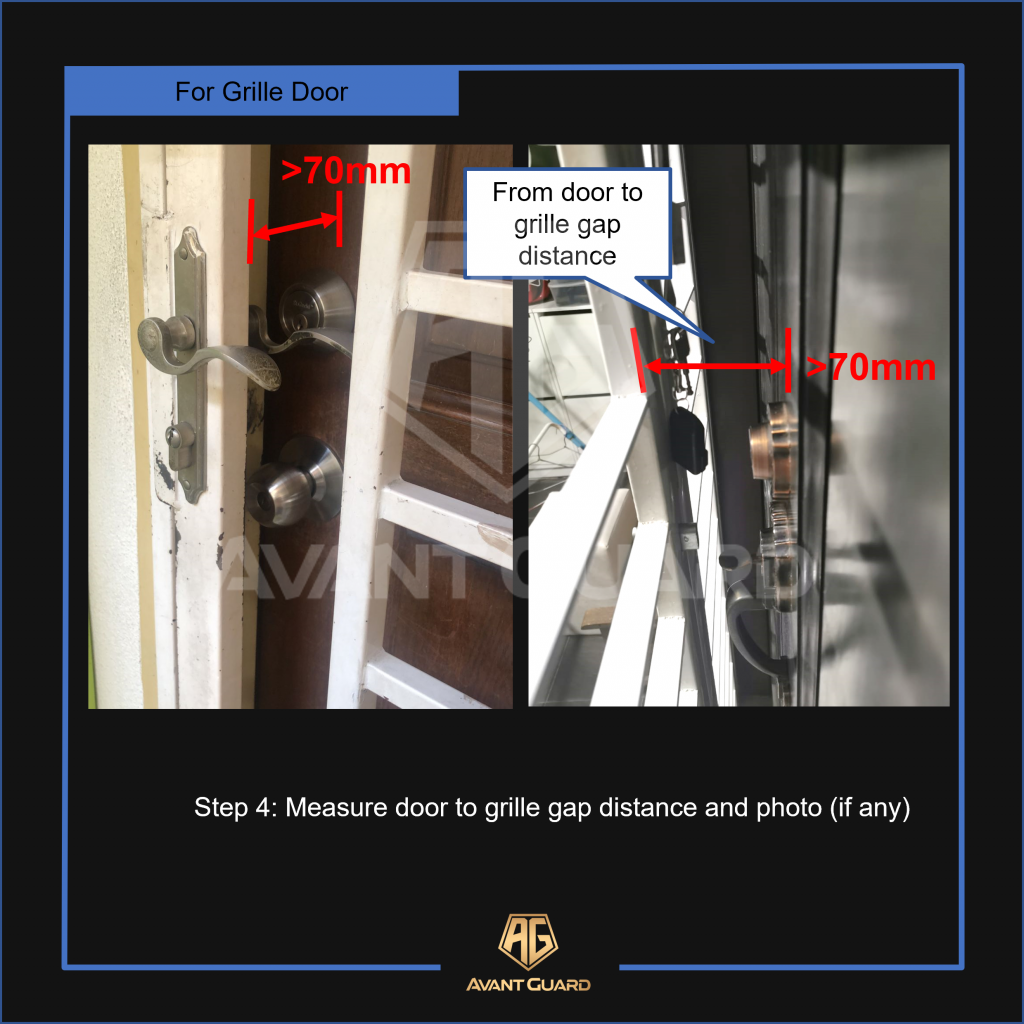 Grille Door Measurement Guide 4