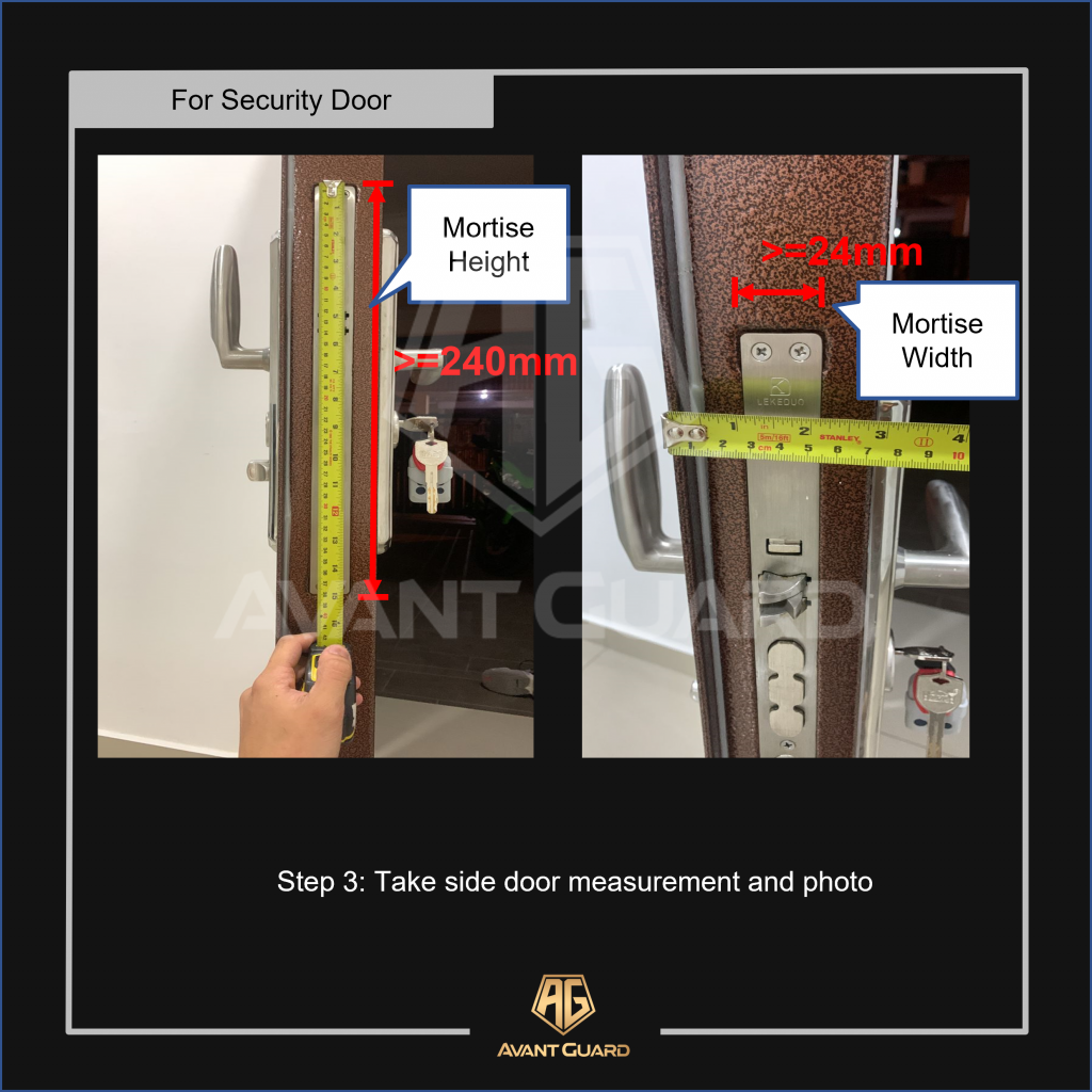 Security Door Measurement Guide 3