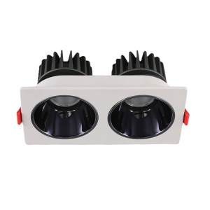AG Smart Anti Glare Double Head Spotlight 7W (75mm) – BLE Mesh (WH+BK)