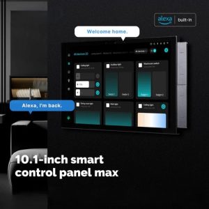 Avant Guard Smart Panel 10 Inch – Zigbee + BLE + WiFi (Black)