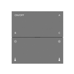 Avant Guard Smart Wireless Controller (1-Group 3-Scenes with Dimmer and Color Tuner) – BLE Mesh – White