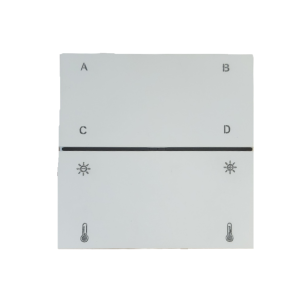 Avant Guard Smart Wireless Controller (4-Group with Dimmer and Color Tuner) – BLE Mesh – White