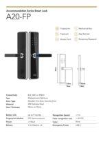 Avant Guard Smart Airbnb Lock A20-FP
