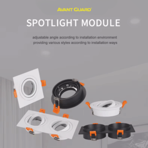 Avant Guard Smart Anti-Glare Double Head Eyeball 2xGU10 5W (160mm x 85mm) – BLE Mesh
