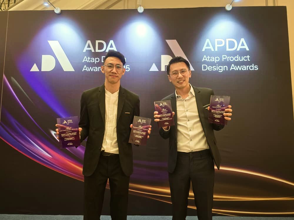 Avant Guard team receiving four Atap Product Design Awards 2025
